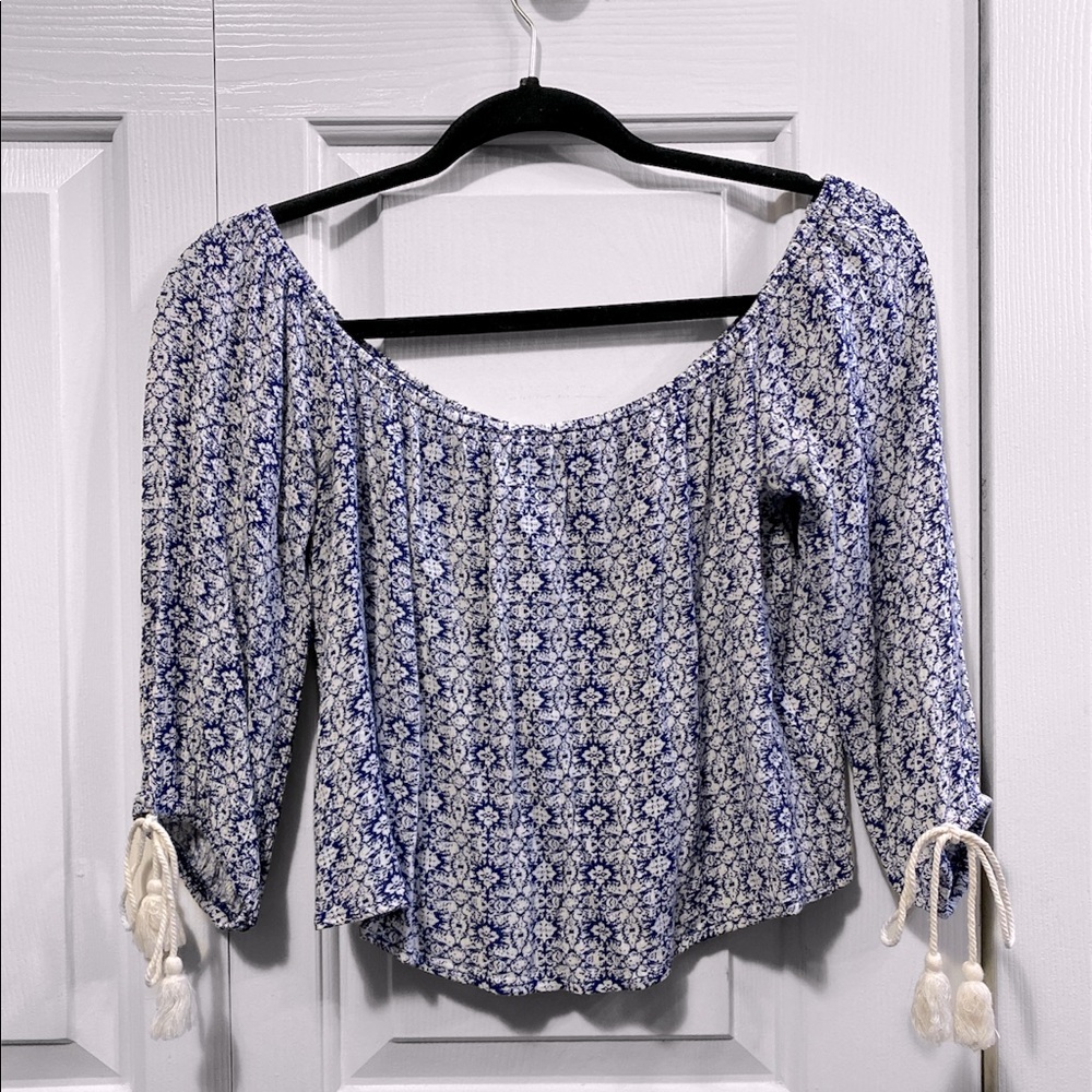 Blue blouse